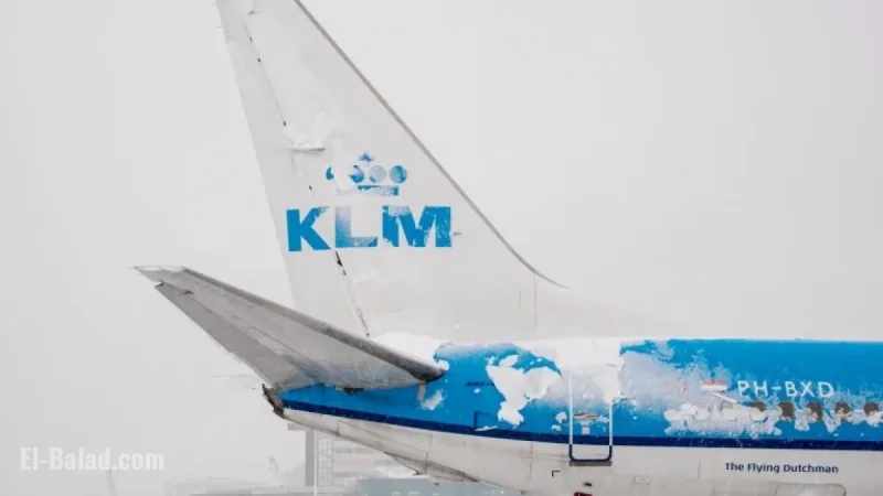 Winter Weather Disrupts KLM Flights