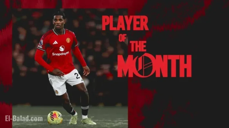 Ayden Heaven Crowned Manchester United’s December 2025 Player of the Month
