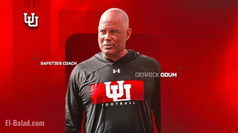 Derrick Odum Appointed as Utah Football Safeties Coach