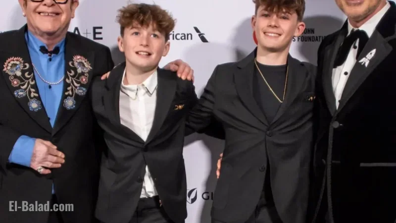 Elton John Enjoys Heartwarming Outing with David Furnish and Sons