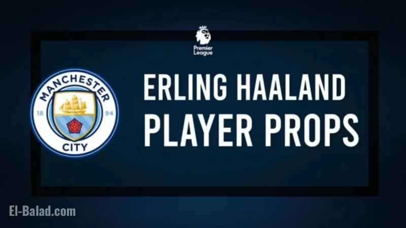 Erling Haaland Goal Odds & Props vs. Sunderland AFC – January 1