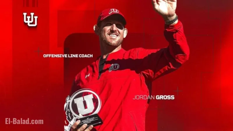Jordan Gross to Lead Utah’s Offensive Line Coaching