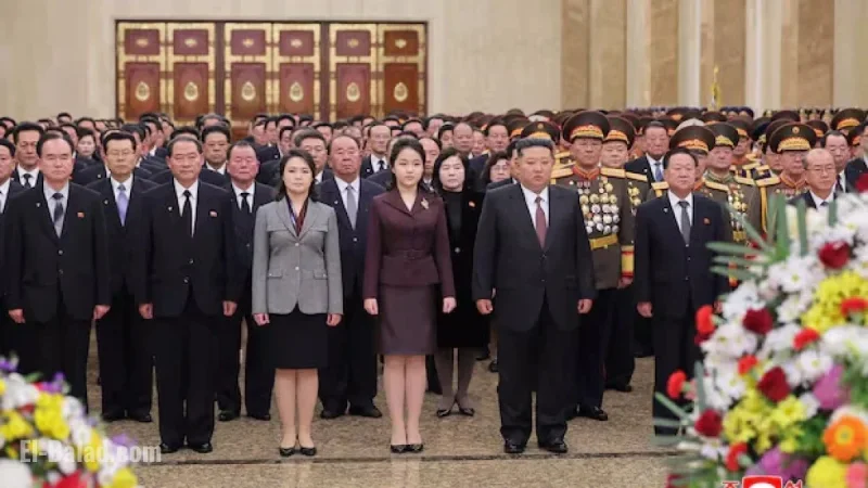 Kim Jong-un’s Daughter Visits Mausoleum, Signaling Heir Potential in North Korea