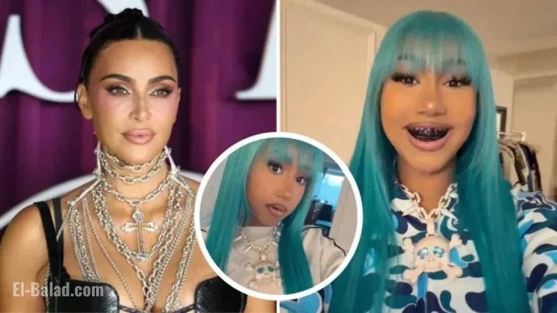 Kim Kardashian Gifts 106-Carat Diamond Skull Necklace to North West
