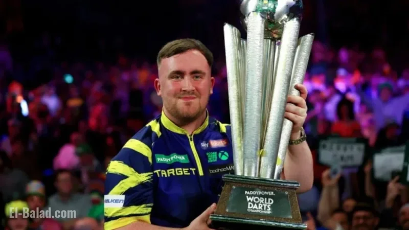 Luke Littler, 18, Clinches Second Consecutive World Darts Championship Victory