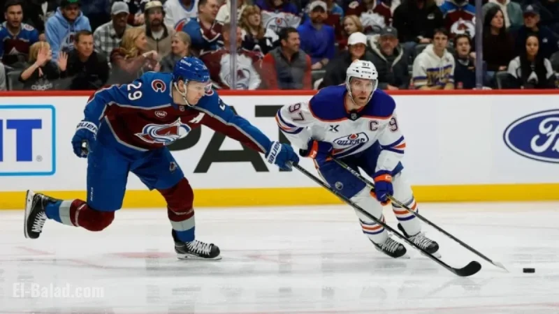 MacKinnon and McDavid Dominate NHL Scoring Charts