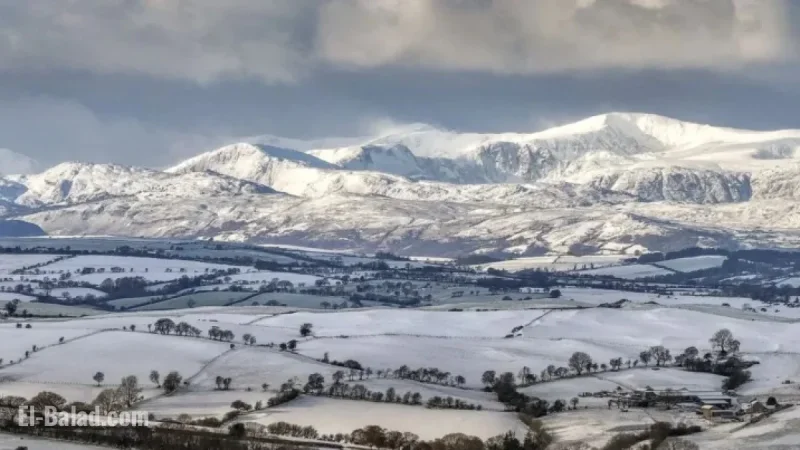 Met Office Forecasts 10cm of Snow in Wales, Temperatures Dropping to -10C