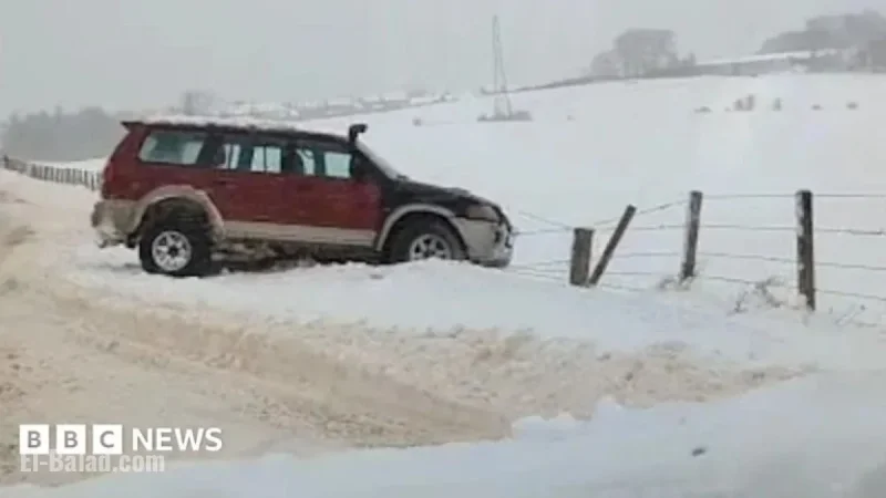 Snow and Ice Disrupt Travel in Northern Scotland: Warnings Issued