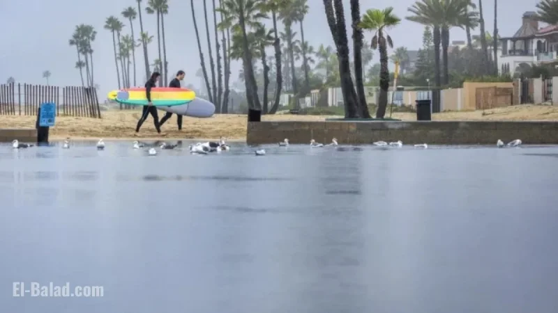 Storms Batter Santa Barbara and Ventura, Rain Expected Until Tuesday