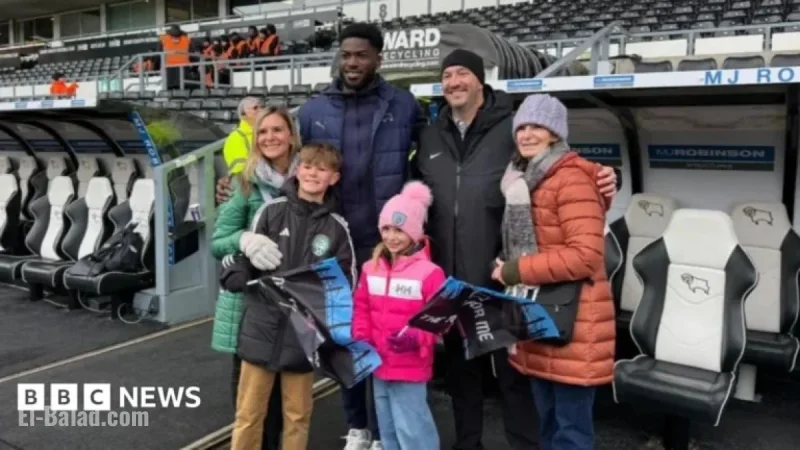 US Fans Travel to See Derby County Striker Patrick Agyemang