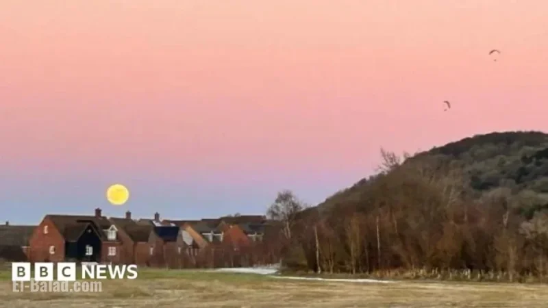 Wolf Moon Illuminates Southern England Skies: Stunning Photos