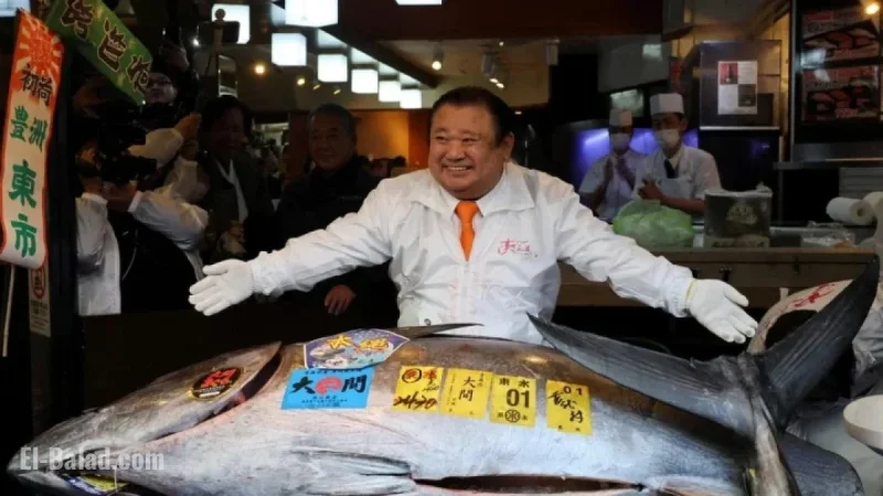 Bluefin Tuna Sells for Record $3.2 Million at Tokyo Auction