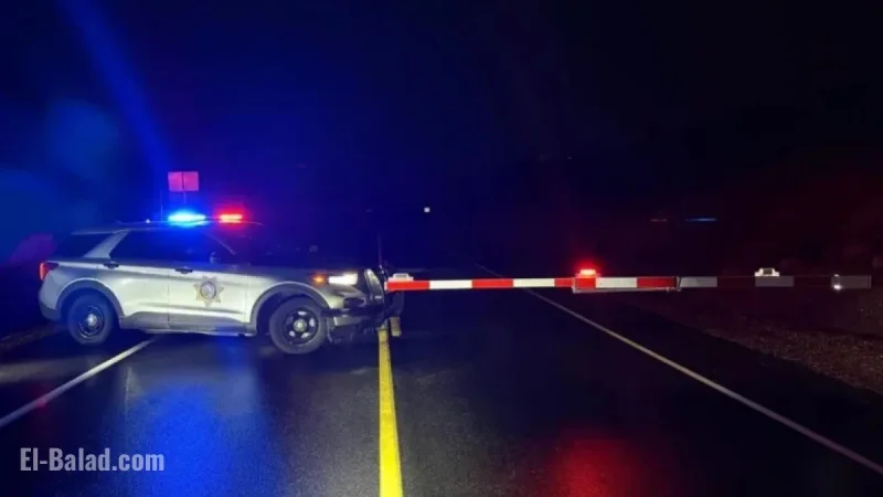 Extreme Icing Shuts Vantage Highway Amid Freezing Rain and Fog