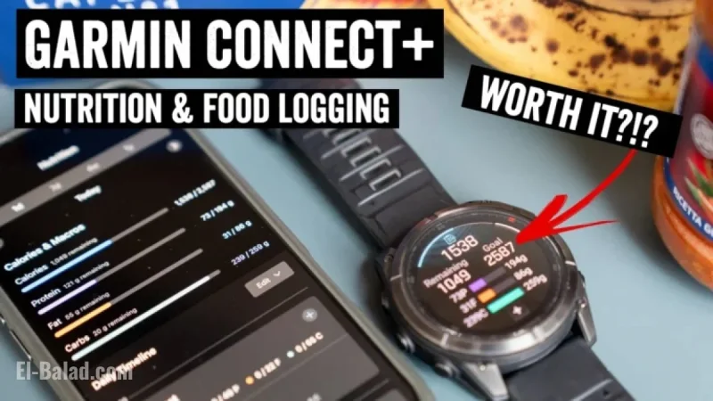 Garmin Enhances Connect+ with Food and Nutrition Logging Features