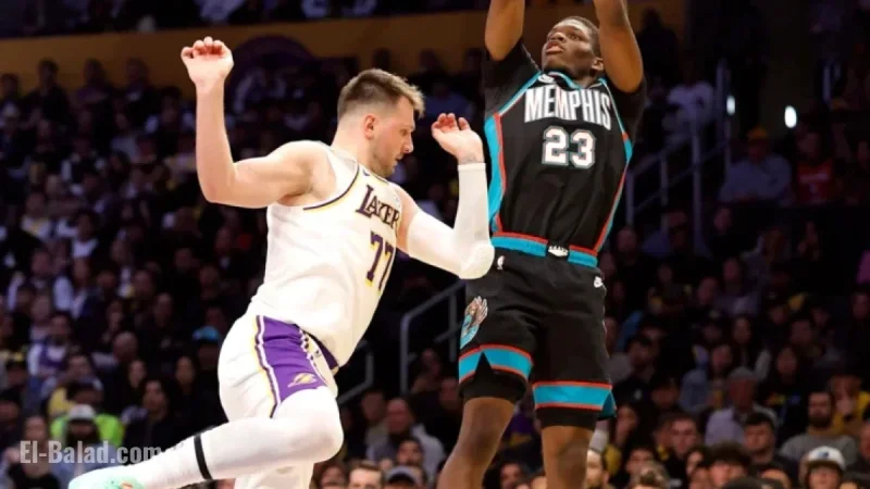 Grizzlies’ Rookie Cedric Coward Doubtful for Return Against Lakers Due to Injury