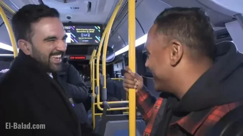 Mayor Zohran Mamdani Discusses Free Bus Service with Queens Riders