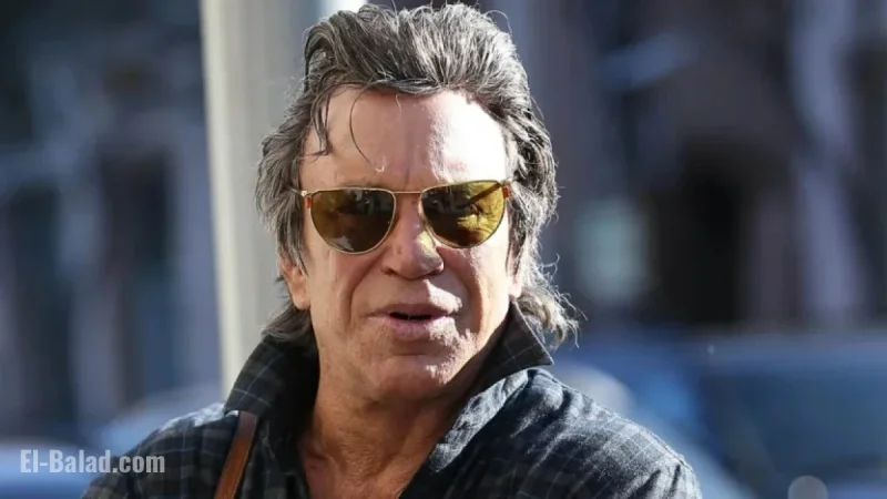 Mickey Rourke Launches GoFundMe to Prevent Los Angeles Eviction