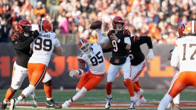 Myles Garrett Sacks Joe Burrow, Breaks Single-Season Record