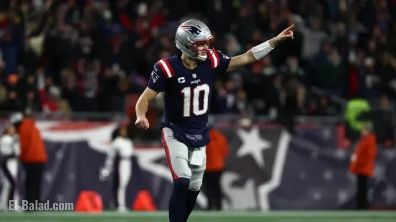 Patriots Outshine as Drake Maye Exits with 38-10 Lead in Fourth