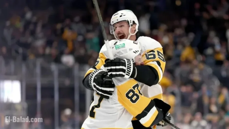 Penguins Secure Fifth Consecutive Victory with Columbus Rally
