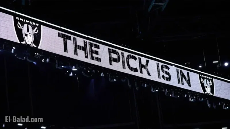 Raiders Secure Top Slot in NFL Draft