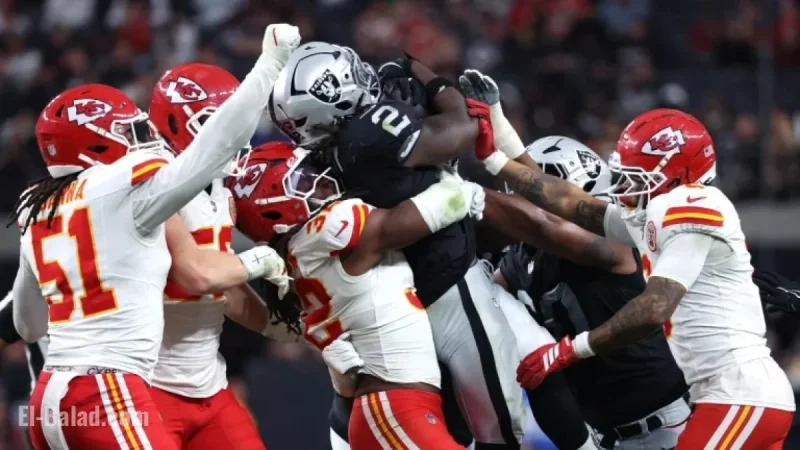 Raiders Triumph Over Chiefs 14-12 in Season’s Most Challenging Game