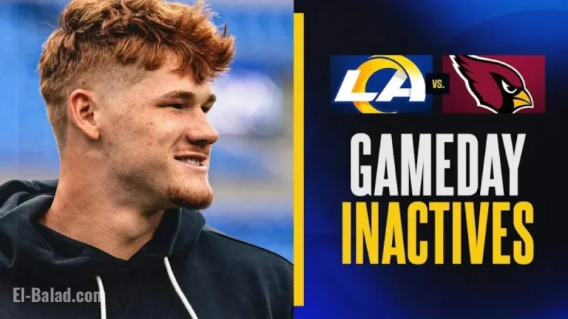Rams’ Week 18 Inactives: Adams, Ferguson, Dotson vs. Cardinals