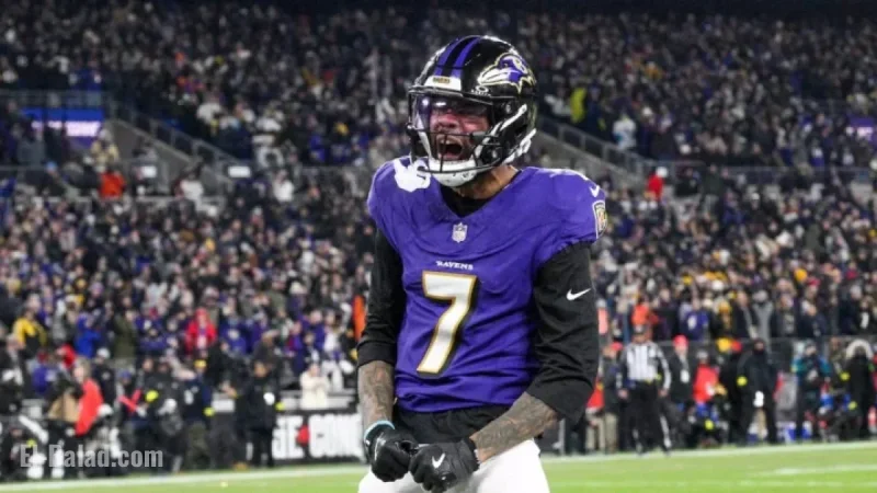 Ravens’ WR Bateman Out Against Steelers Due to Illness