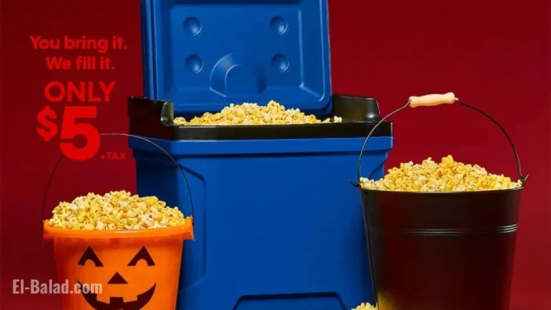 Upstate NY Theater Offers 5-Gallon Popcorn Deal for National Popcorn Day