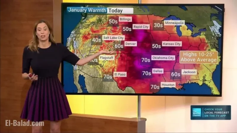 US Welcomes Back Springlike Temperatures