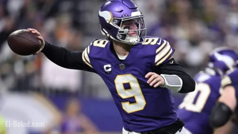 Vikings’ Q.B. J.J. McCarthy Exits Week 18 Game with Hand Injury