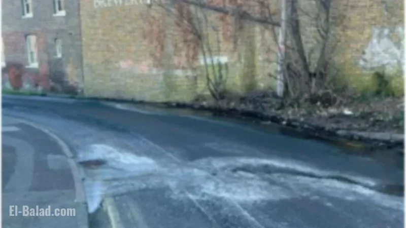 Water Company Faces Criticism for Delayed Response to Icy Leak