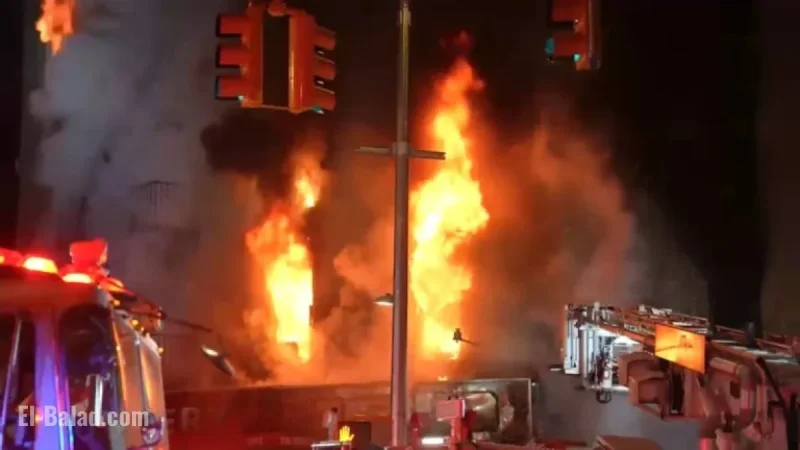 Bronx Fire: 5-Alarm Blaze Injures 2 Firefighters, Resident in Claremont