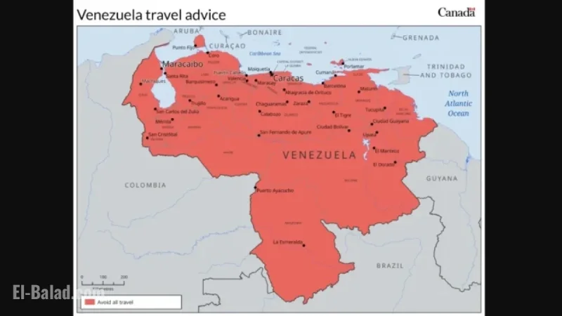 Canada Issues Venezuela Travel Advisory