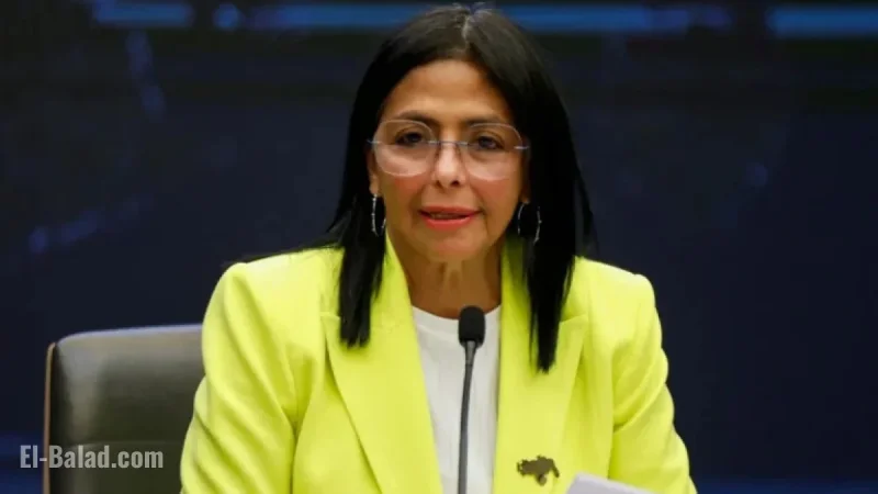 Delcy Rodríguez: Venezuela’s Interim Leader Post-Maduro Ouster