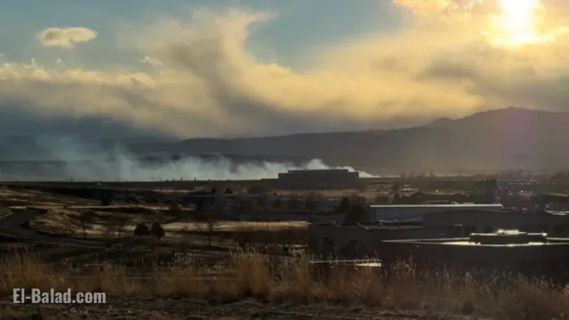 Evacuations Ordered as Wildfire Rages South of Lafayette