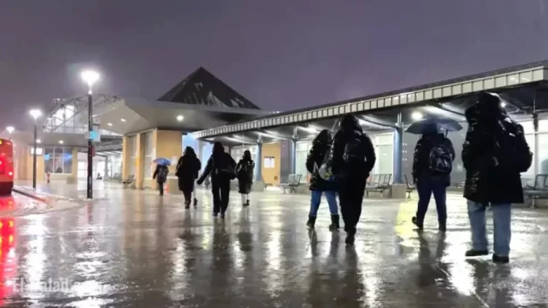 GTHA Faces Freezing Rain Threat Tuesday Morning, Warns Environment Canada