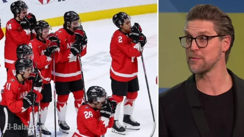 Jonas Andersson Cheers for Canada in Unprecedented Move at Ice Hockey Event
