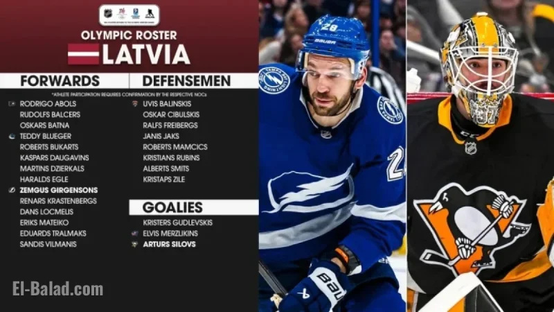 Latvia Announces Merzlikins and Silovs for 2026 Winter Olympics Roster