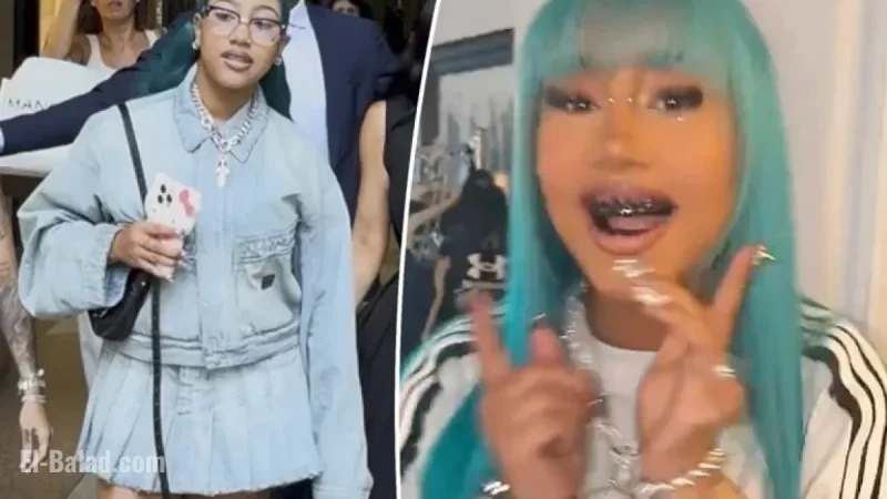 North West’s Bold Fashion: Blue Hair, Diamond Grills, and More