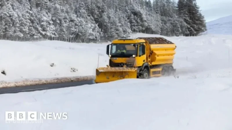 Snow and Ice Disrupt UK Travel, Forcing School Closures