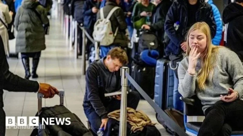 Snowstorm Wreaks Havoc in Europe: Six Dead, Flights Cancelled