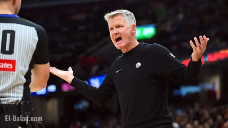 Steve Kerr Ejected from Warriors-Clippers Game After Officials Dispute