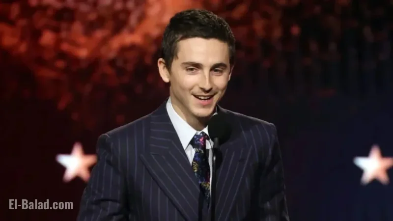 Timothée Chalamet Praises Kylie Jenner During Awards Speech