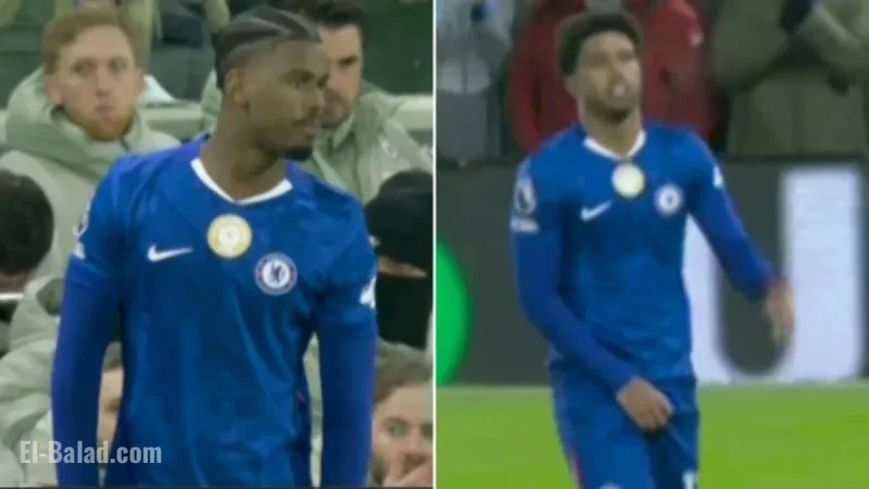 Chelsea’s Andrey Santos Subbed After Painful Hit from Powerful Shot