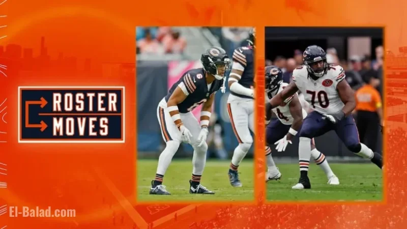 Chicago Bears Announce Return of Gordon and Jones