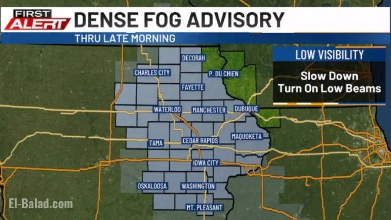 Dense Fog Advisory Issued: Be Alert