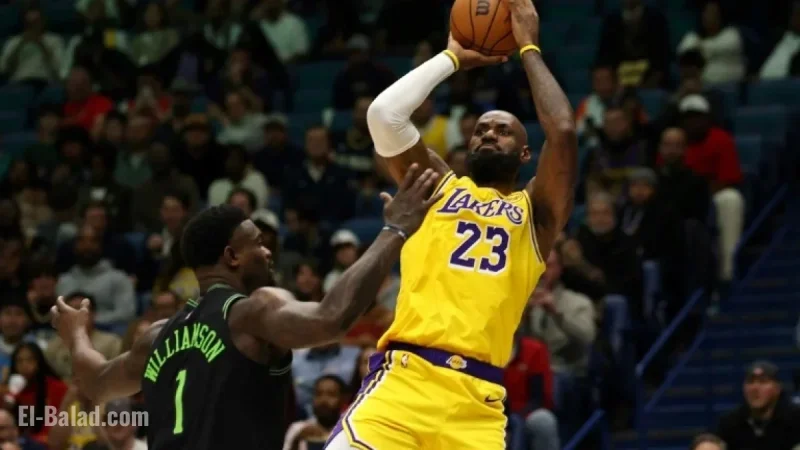 James and Doncic Lead Lakers to Victory Over Pelicans