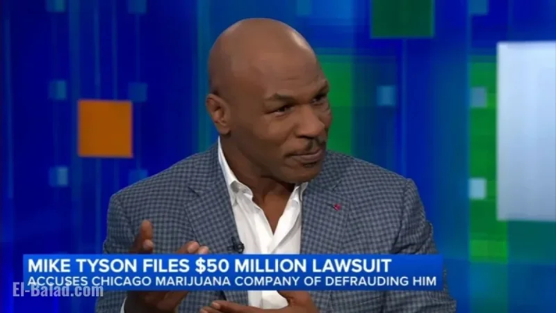 Mike Tyson Sues Carma for $50 Million, Alleges Fraud in Marijuana Branding