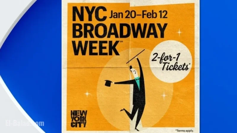 NYC Broadway Week 2026: Secure 2-for-1 Winter Tickets Now